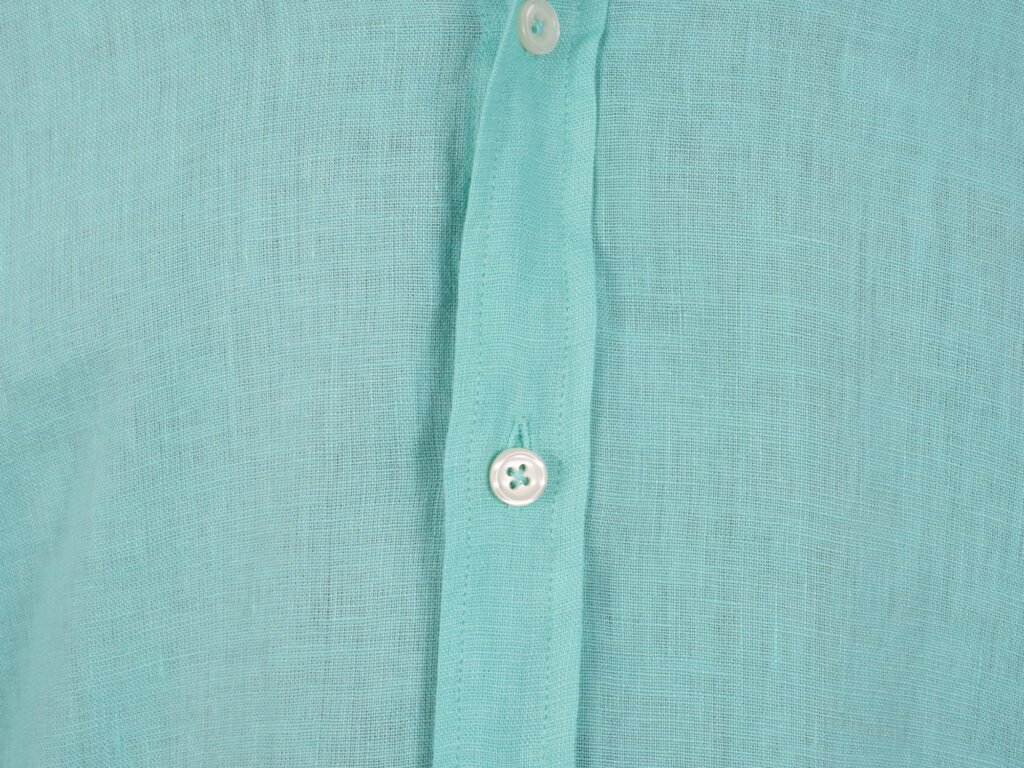 Camisa Puro Lino Verde Tifany