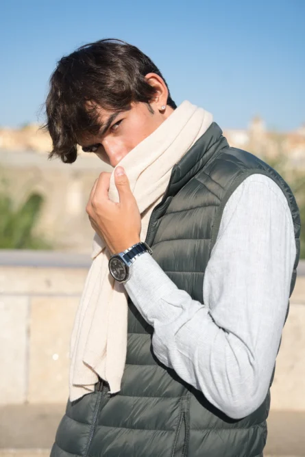 Bufanda Camel Lana y Cashmere