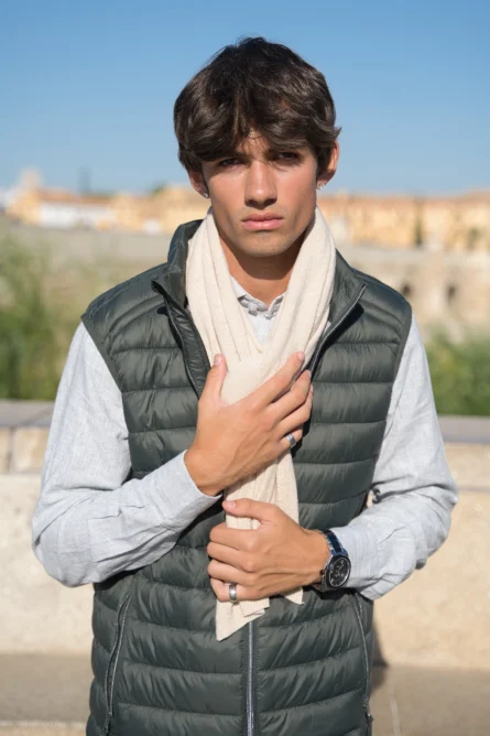 Bufanda Camel Lana y Cashmere