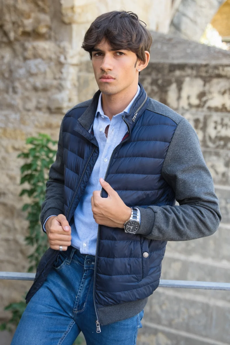 Cazadora-8 Cazadora Marino