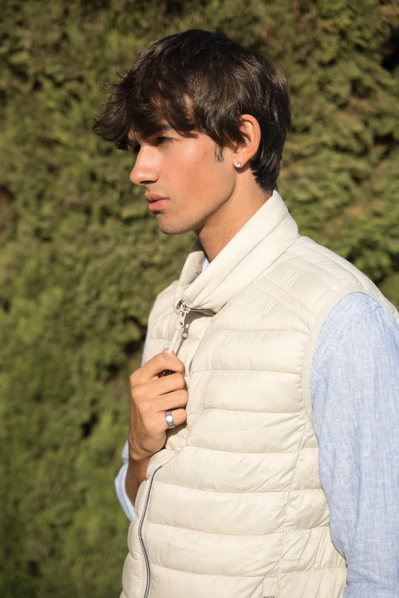 Chaleco Beige