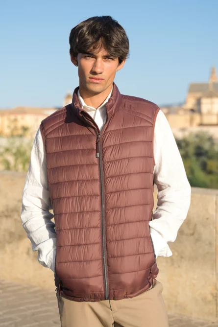 Chaleco Burdeos