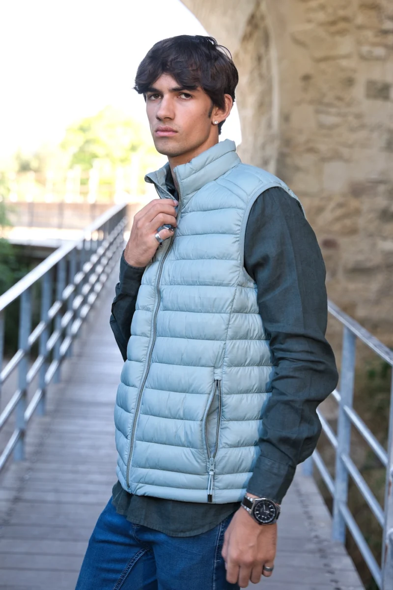 Chaleco Verde Eucalipto