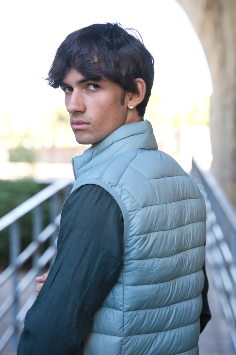 Chaleco Verde Eucalipto