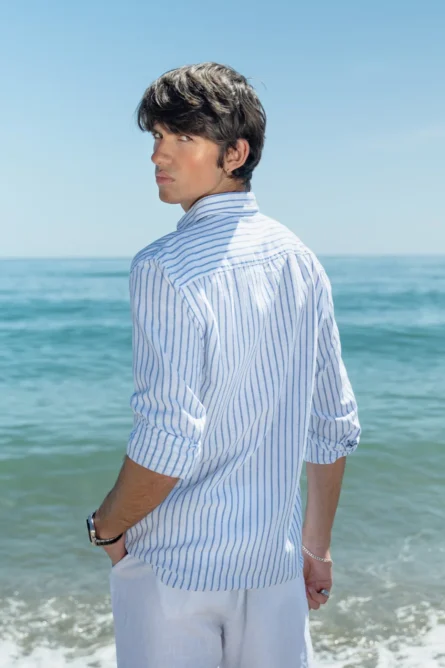 Camisa Lino Algodón Ángel