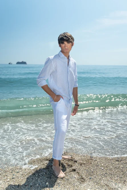 Camisa Lino Algodón Ángel