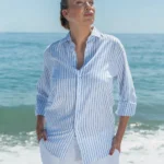 Camisa Lino Algodón Ángel Mujer