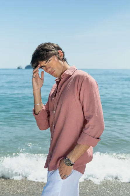 Camisa Puro Lino Premium Maquillaje