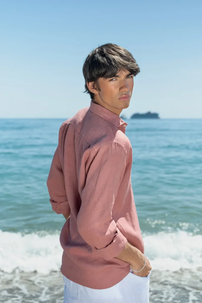 Camisa Puro Lino Premium Maquillaje