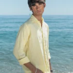 Camisa Puro Lino Premium Vainilla