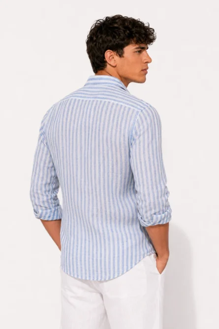 Camisa de Lino / Algodón R4 - Imagen 4