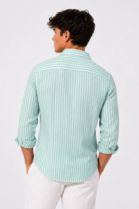 Camisa de Lino / Algodón R4 - Imagen 6