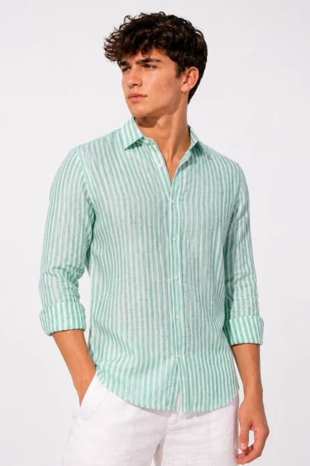 Camisa de Lino / Algodón R4 - Imagen 5