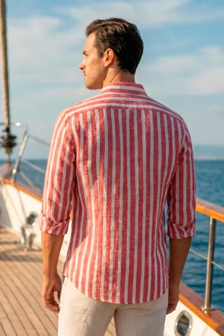 Camisa de Lino / Algodón R7 - Imagen 4