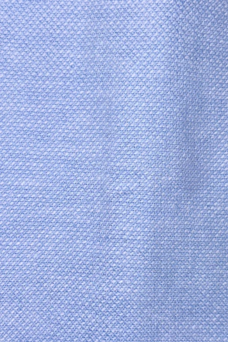 Camisa Lino Algodón Celeste - Imagen 3