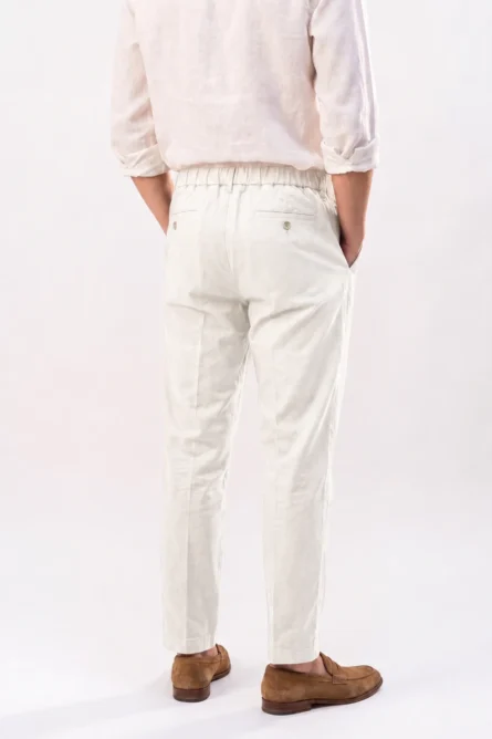 Pantalón Chino Blanco Roto - Imagen 2
